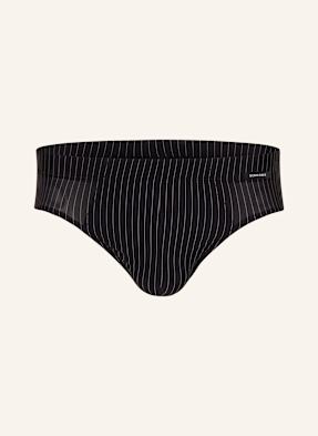 Schiesser Slip Pure Micro schwarz