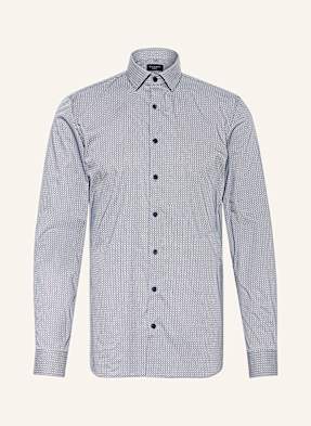 Olymp Košile No. Six Super Slim tmavě modrá / bílá