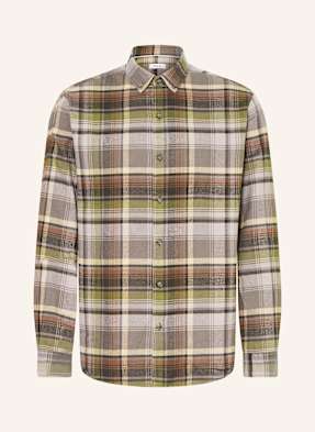Paul Flanellhemd Odin Comfort Fit gruen