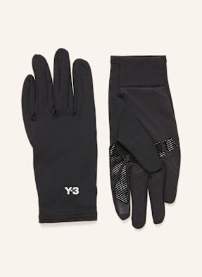 Y-3 Multifunkční Rukavice S Funkcí Touchscreen černá