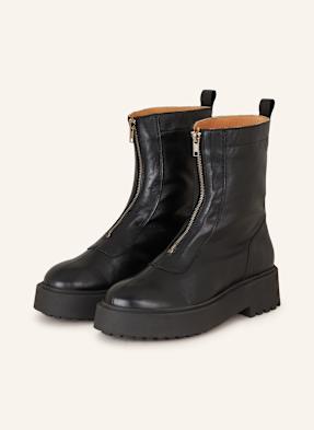 Mrs & Hugs Plateau-Boots schwarz