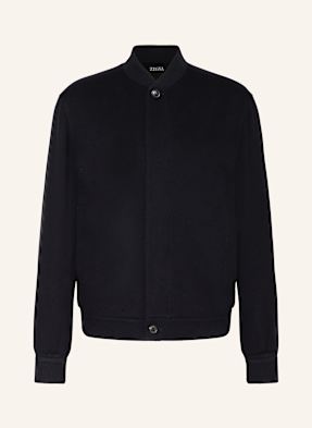 Zegna Kašmírový Blouson tmavě modrá