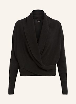 Allsaints Úpletový Kardigan Wasson černá