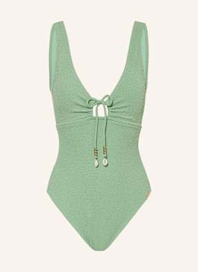 Watercult Plavky Swim Sparkle světle zelená