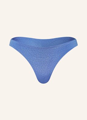 Watercult Bikinové Kalhotky Brazilky Shimmering Solids modrá