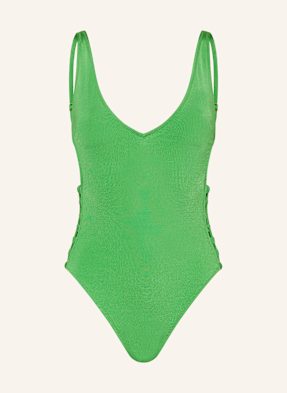 Watercult Badeanzug Shimmering Solids gruen