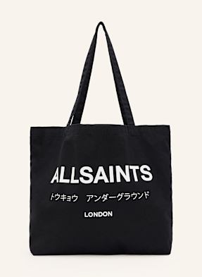 Allsaints Shopper Underground Tote černá / bílá