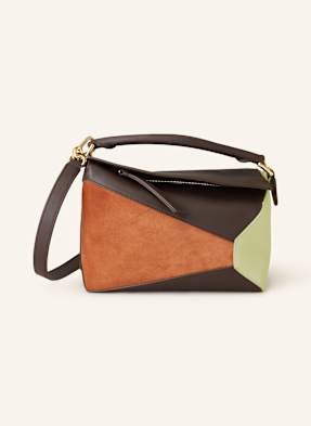 Loewe Handtaschen Puzzle Edge Small braun