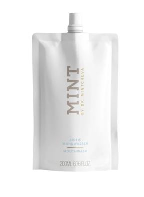 Mint By Dr. Mintcheva Biotic Mouthwash Refill Ústní voda 200 ml