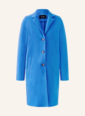 Oui Wollmantel blau