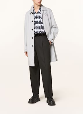 Joop Maico Joop Mantel Kariert Graue Klassische Mäntel Für Herren