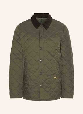 Barbour Steppjacke Heritage Liddesdale gruen