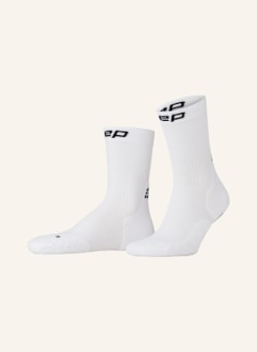 Cep Běžecké Ponožky Core Run Compression Socks Mid Cut 350 white