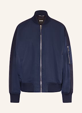 Boss Blouson Pelinda Im Materialmix blau