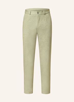 Paul Oblekové Kalhoty Slim Fit Z Žerzeje 710 light green