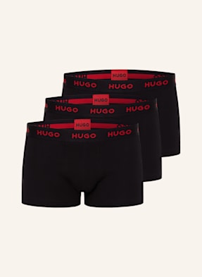 Hugo 3er-Pack Boxershorts schwarz