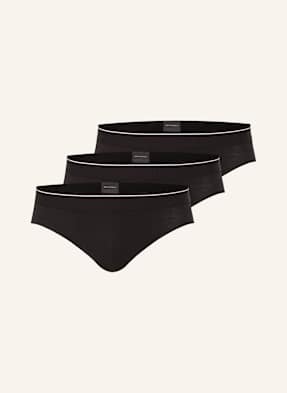 Calvin Klein 3er-Pack Boxershorts Icon Cotton Stretch schwarz