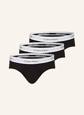 Calvin Klein 3er-Pack Boxershorts Icon Cotton Stretch schwarz