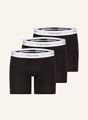 Calvin Klein 3er-Pack Boxershorts Icon Cotton Stretch schwarz