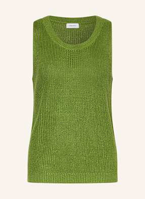 Darling Harbour Stricktop Aus Leinen gruen