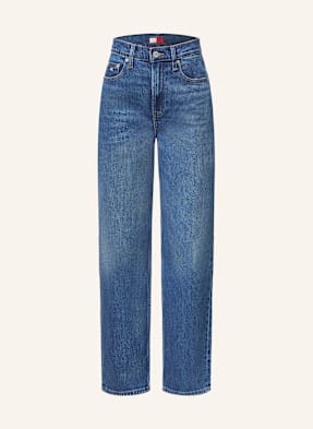Tommy Jeans Straight Jeans Layla blau