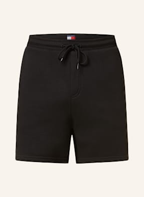 Tommy Jeans Šortky Z Mikinové Látky černá