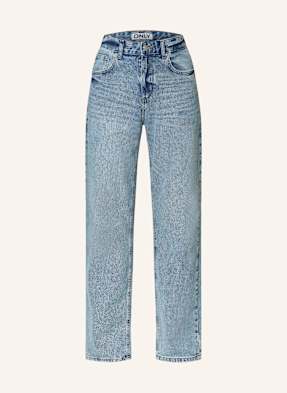 Only Straight Jeans blau