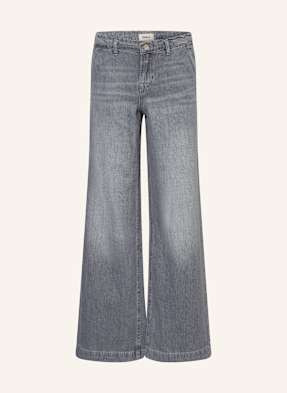 Only Džíny Wide Leg medium grey denim