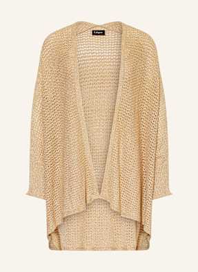 Grace Oversized Úpletový Kardigan S Třpytivou Přízí béžová
