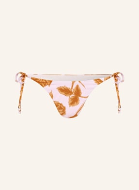 Seafolly Trojúhelníkové Bikinové Kalhotky Rococo růžová / hnědá