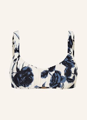 Seafolly Bralette Horní Díl Bikin Rococo režná / modrá / černá