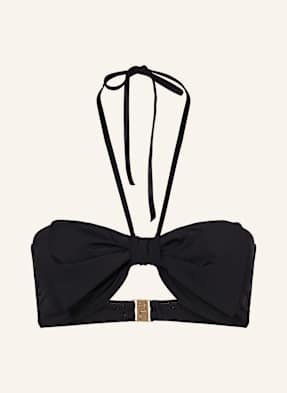 Seafolly Bandeau Horní Díl Bikin Beau Bow černá