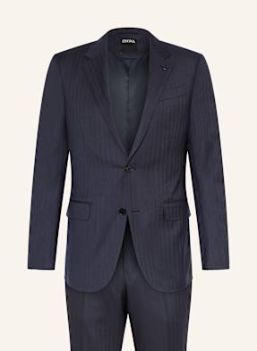 Zegna Oblek Extra Slim Fit tmavě modrá