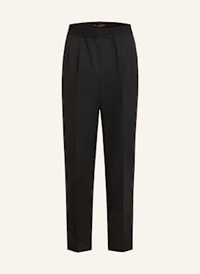 Zegna Kalhoty Extra Slim Fit černá