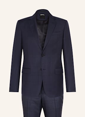 Zegna Oblek Extra Slim Fit tmavě modrá