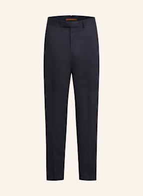 Zegna Chino Kalhoty Slim Fit tmavě modrá