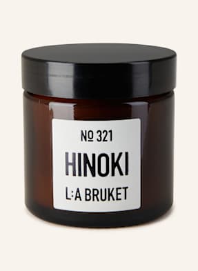 L:A Bruket Vonná Svíčka 321 Hinoki hnědá
