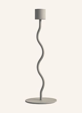 Cooee Design Svícen Curved světle šedá