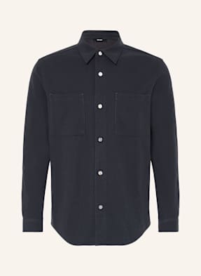 Reiss Cord-Overshirt Fitzroy blau