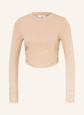 Reiss Cropped-Longsleeve beige