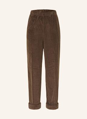 American Vintage Cordhose Padow schwarz