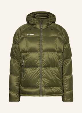 Mammut Péřová Bunda Glacier Glow In tmavě zelená