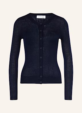 Lacoste Strickjacke blau