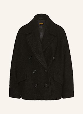 Boss Cabanjacke Cabani Aus Bouclé schwarz