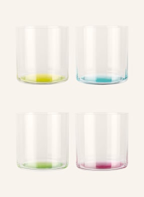 Riedel 4er-Set Trinkgläser Happy h2o transparent
