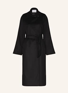 Max Mara Kabát Z Velbloudí Srsti Manuela černá