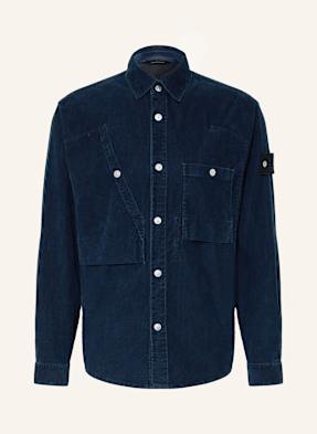 Stone Island Cord-Overjacket Denim Project blau