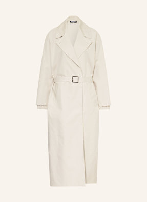 Jacquemus Kabát Trapezi krémová