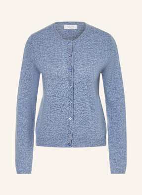 Darling Harbour Strickjacke Aus Cashmere blau