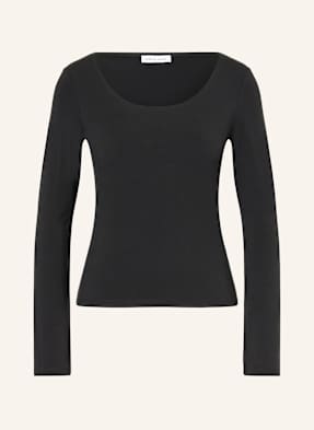 Mrs & Hugs Longsleeve schwarz